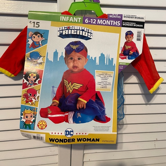 Wonder Woman Superhero Infant Baby Costume 6-12M - Picture 1 of 3